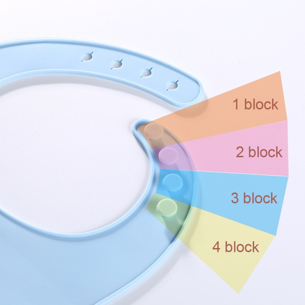 Baby Silicone Feeding Bib