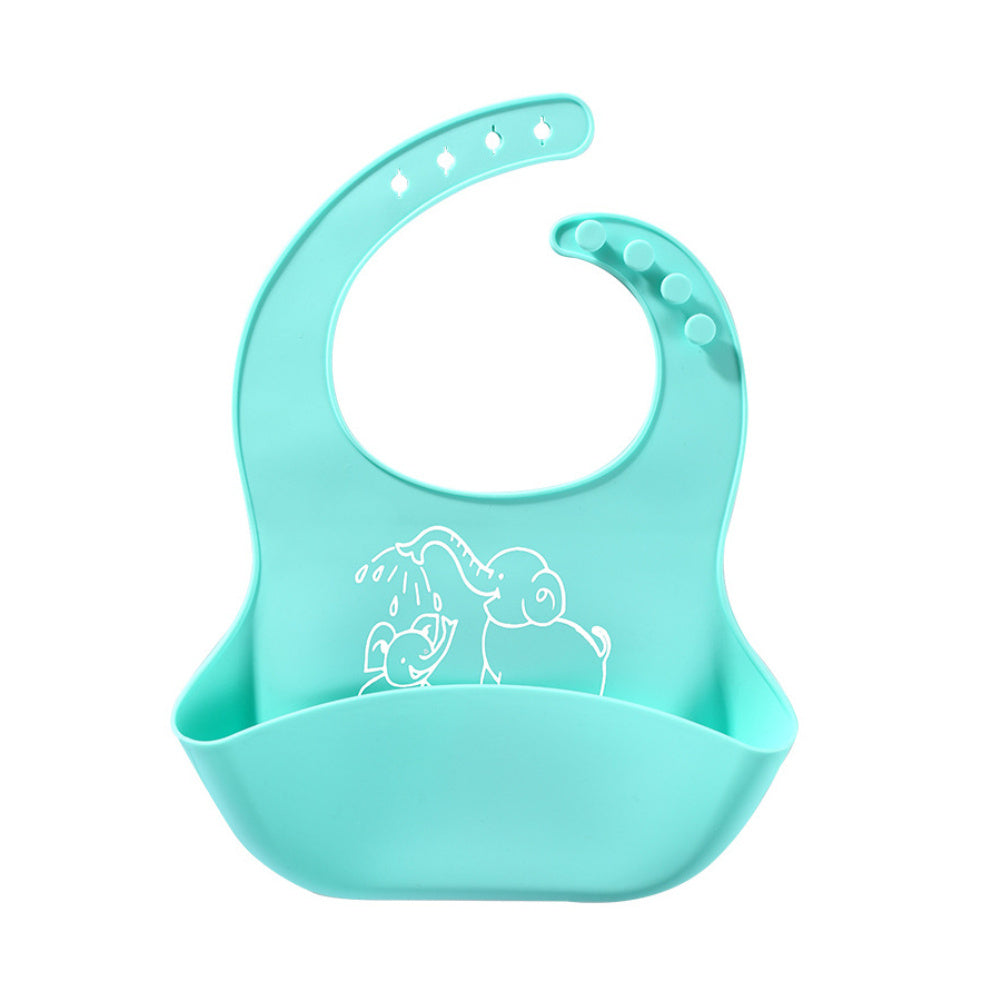 Baby Silicone Feeding Bib
