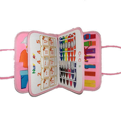 Children's Busy Board Dressing And Buttoning  Sensory Learning Toy