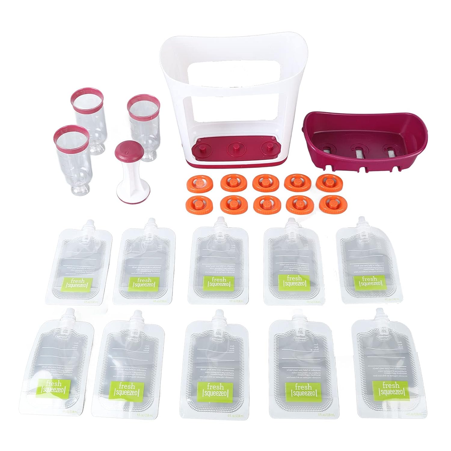 Baby Food Squeezer Station